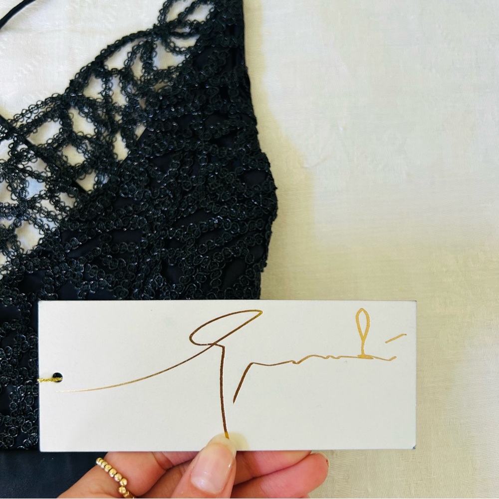 NWT Gemeli Power Jay and Co Gown in Black 4 - Picture 8 of 15